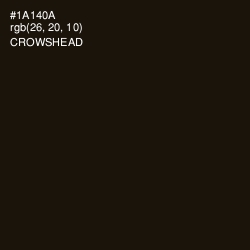 #1A140A - Crowshead Color Image