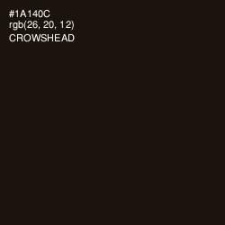 #1A140C - Crowshead Color Image