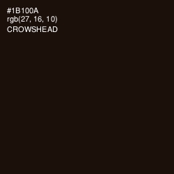 #1B100A - Crowshead Color Image