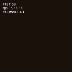 #1B110B - Crowshead Color Image