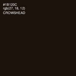 #1B120C - Crowshead Color Image