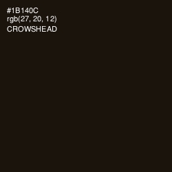 #1B140C - Crowshead Color Image