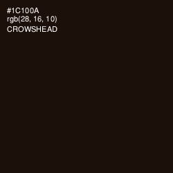 #1C100A - Crowshead Color Image
