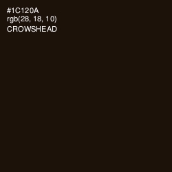 #1C120A - Crowshead Color Image