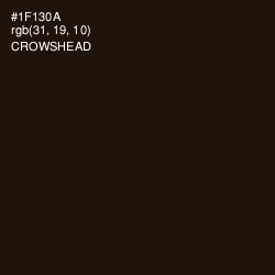 #1F130A - Crowshead Color Image