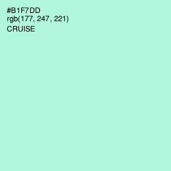 #B1F7DD - Cruise Color Image