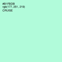 #B1FBDB - Cruise Color Image