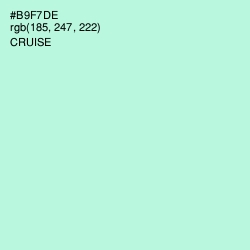 #B9F7DE - Cruise Color Image