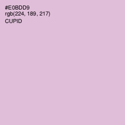 #E0BDD9 - Cupid Color Image