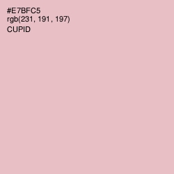 #E7BFC5 - Cupid Color Image