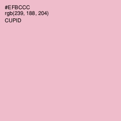 #EFBCCC - Cupid Color Image