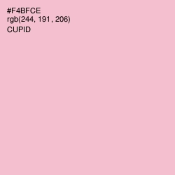 #F4BFCE - Cupid Color Image