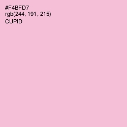 #F4BFD7 - Cupid Color Image
