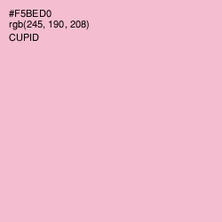 #F5BED0 - Cupid Color Image