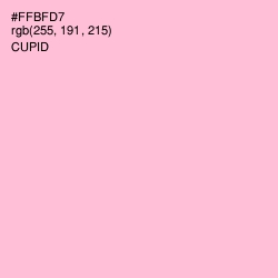 #FFBFD7 - Cupid Color Image