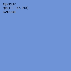 #6F93D7 - Danube Color Image