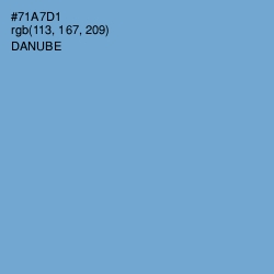 #71A7D1 - Danube Color Image