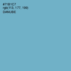 #71B1C7 - Danube Color Image
