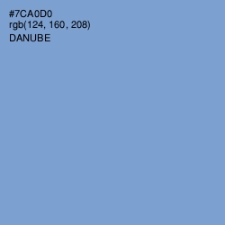 #7CA0D0 - Danube Color Image