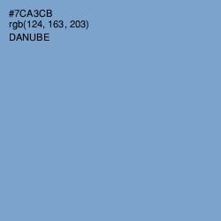 #7CA3CB - Danube Color Image