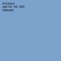 #7CA3CD - Danube Color Image