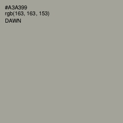 #A3A399 - Dawn Color Image