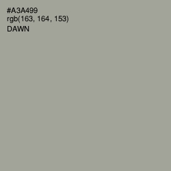 #A3A499 - Dawn Color Image