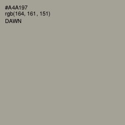 #A4A197 - Dawn Color Image