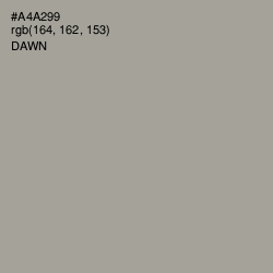 #A4A299 - Dawn Color Image