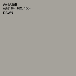 #A4A29B - Dawn Color Image
