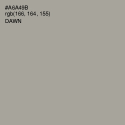 #A6A49B - Dawn Color Image