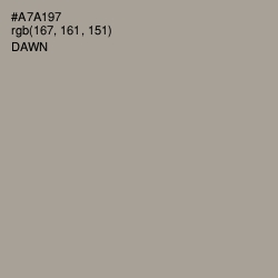 #A7A197 - Dawn Color Image