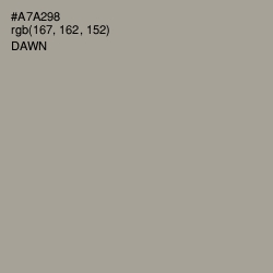 #A7A298 - Dawn Color Image