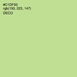 #C1DF93 - Deco Color Image