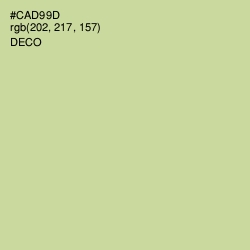 #CAD99D - Deco Color Image