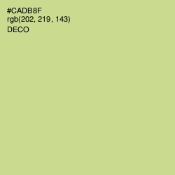 #CADB8F - Deco Color Image