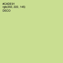 #CADE91 - Deco Color Image