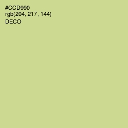 #CCD990 - Deco Color Image