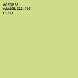 #CEDE88 - Deco Color Image