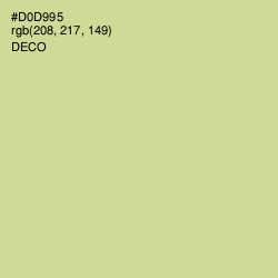 #D0D995 - Deco Color Image