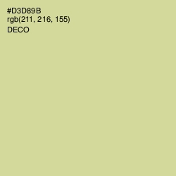#D3D89B - Deco Color Image