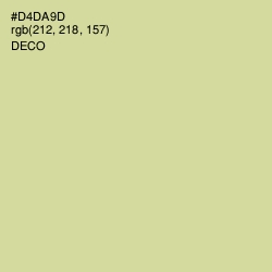 #D4DA9D - Deco Color Image
