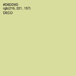 #D8DD9D - Deco Color Image