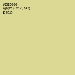 #DBD993 - Deco Color Image