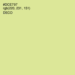 #DCE797 - Deco Color Image