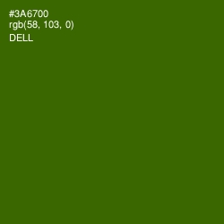 #3A6700 - Dell Color Image
