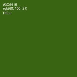 #3C6415 - Dell Color Image