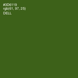 #3D6119 - Dell Color Image