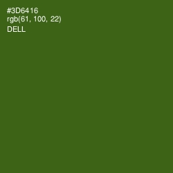#3D6416 - Dell Color Image