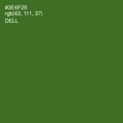 #3E6F25 - Dell Color Image